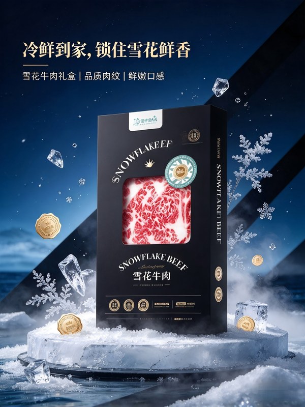 草原你好雪花牛肉礼盒