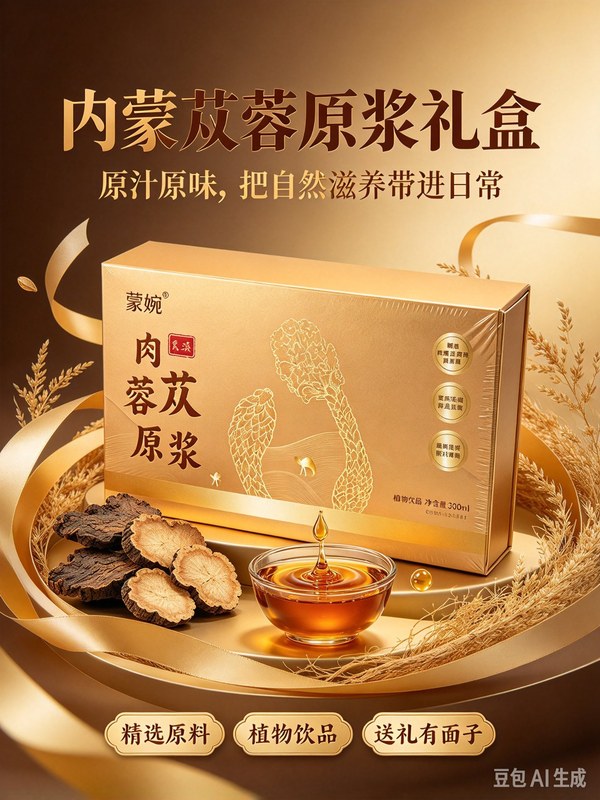 蒙婉肉苁蓉原浆礼盒